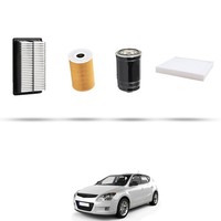 Hoffcar Set Service - 4 Filter FüR Hyundai I30 1.6 Crdi 85Kw Von 2007