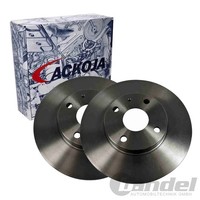 2X Ackoja Bremsscheiben 255Mm BelÜFtet Vorne Passend FüR Mazda 323 MX-5 |