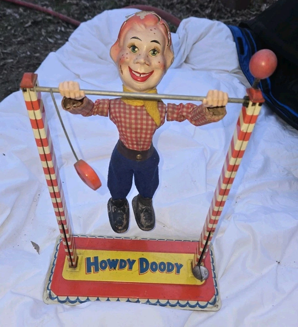 Howdy Doody Tin Toy In Vintage & Antique Wind-Up Toys for sale | eBay
