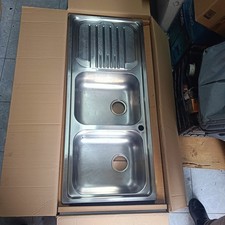 Franke Lavello 2 Vasche con Gocciolatoio Sinistro - Inox..+ Rubinetto In Omaggio