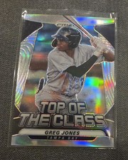 2020 Panini Prizm - Top of the Class Greg Jones #TOC-22 Silver Prizm (RC)