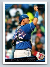 2009 Topps #317 Jarrod Saltalamacchia Texas Rangers