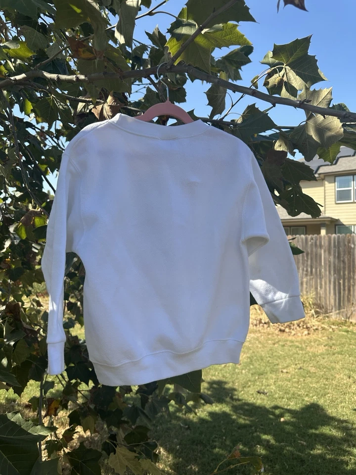 90 Sudadera De Colección Rara Disney Mickey Typhoon Lagoon Cuello Redondo XS 4/5 Niños Pequeños Foto 4 de 4