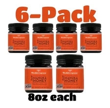 WEDDERSPOON NEW ZEALAND RAW MANUKA HONEY 6 Pack KFACTOR 16+ 8oz Each