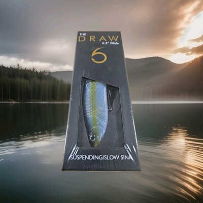 6th Sense The Draw Glide Bait Bass Fishing Designed with Pro Angler Ben Milliken