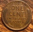 1930 Lincoln Wheat Cent Woody Wood Grain Improper Alloy Mix Error Unique Penny
