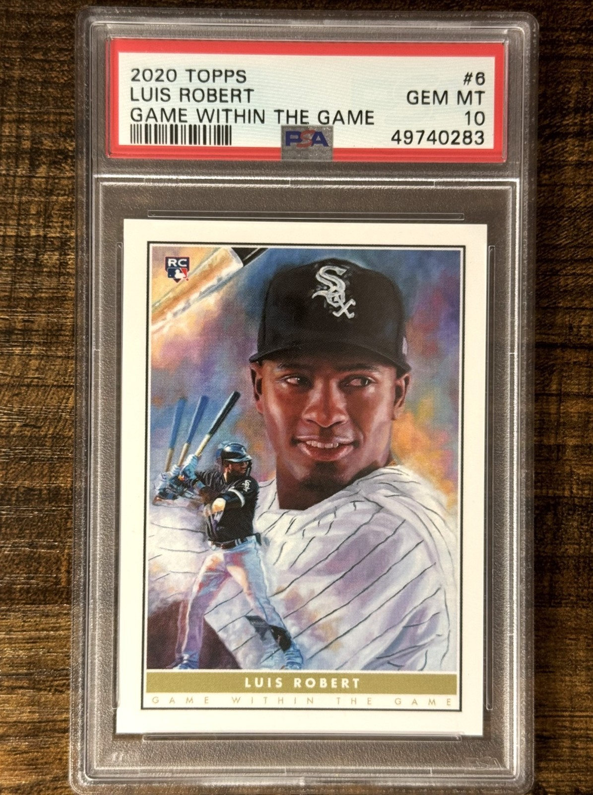 🔥 2020 Topps Game Within The Game Luis Robert #6 RC PSA 10 Rookie