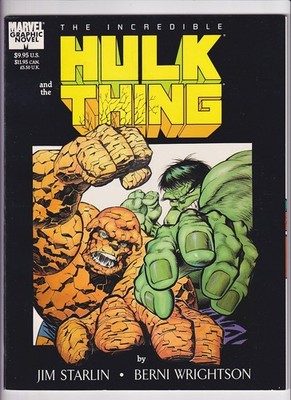 Incredible Hulk and the Thing The Big Change GN (1987) 2nd Print (8.0-VF) (18...