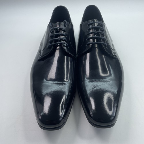 Paul Smith Shoes Men's Taylors Leather Derby Shoes Nero City, Size UK 6.5, Black - Bild 15 von 22