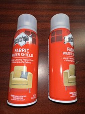 ScotchGard 4106-10-4 PF 10 oz Fabric Water Shield Repellent Spray Lot of 2