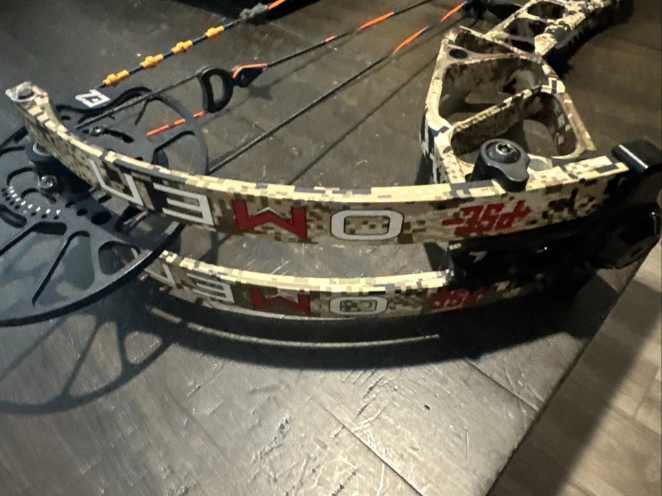 PSE Omen E2 Rh 70 Lb  27-31” Sitka Sub Alpine New String - Image 4 of 4