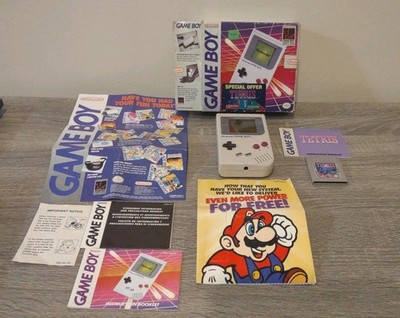 Nintendo DMG-01 Original Gameboy CIB With Tetris Tested Working Great Condition