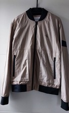 Calvin Klein Bomberjacke Taupe Gr. L Neu Ohne Etikett Top Zustand ungetragen 