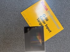 Kodak Q-60 E1 Color Input Target 4x5