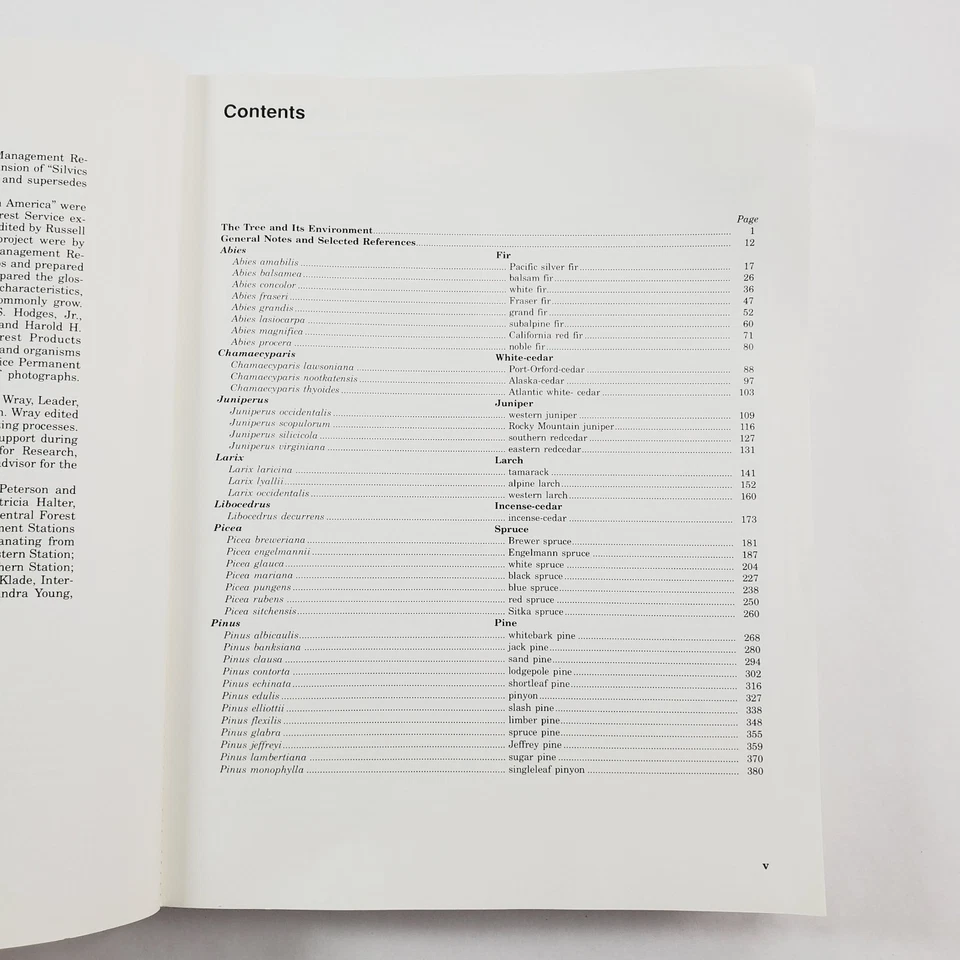 Silvics of North America Volume 1 Conifers by Burns and Honkala 1990 Paperback - Image 4 of 4