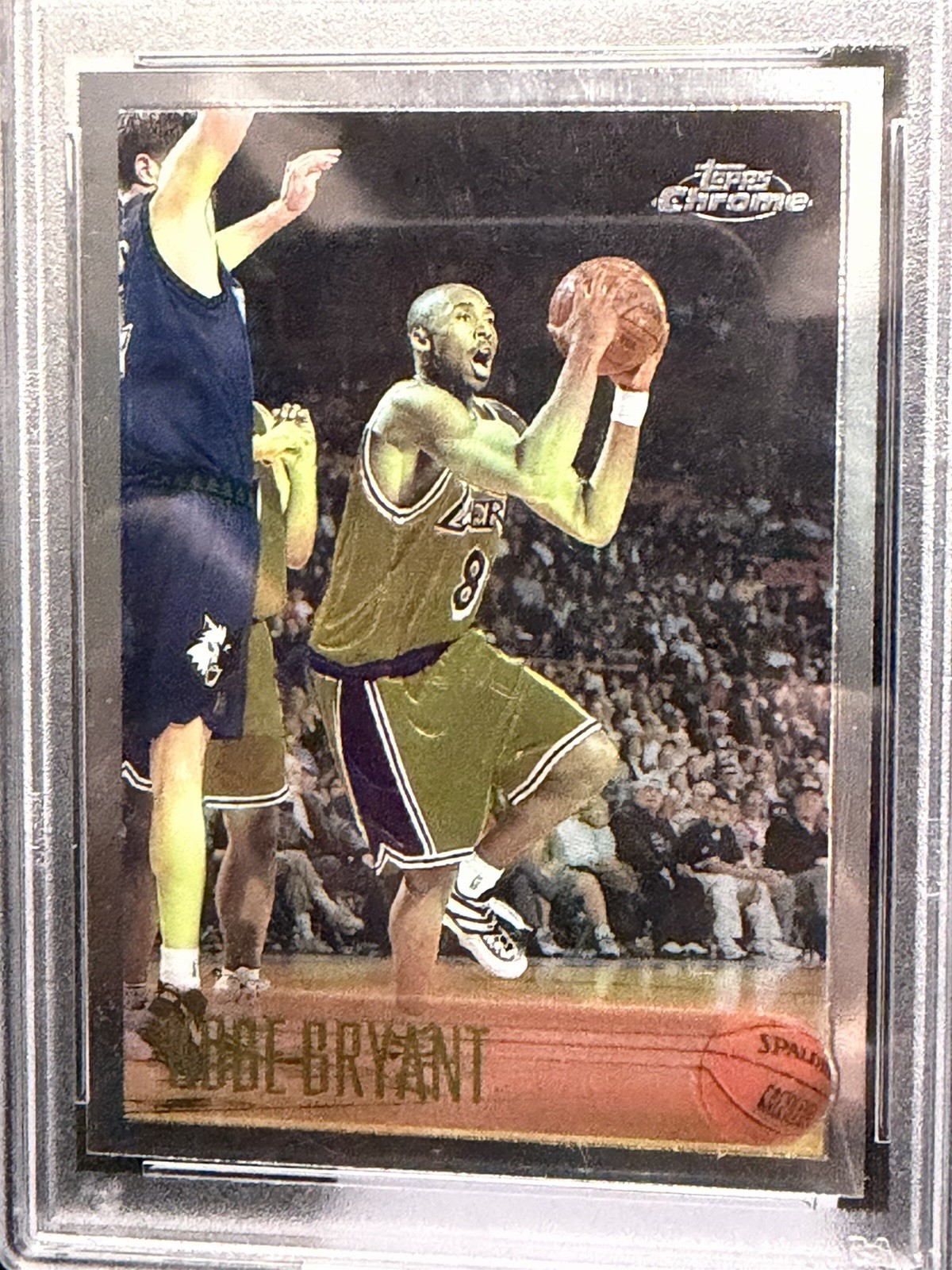 1996 Topps Chrome #138 Kobe Bryant PSA 10 Gem Mint Rookie Card RC No Greening!
