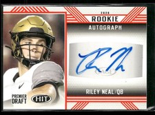Riley Neal 2020 SAGE HIT #A29 Rookie Autographs Orange Commodores