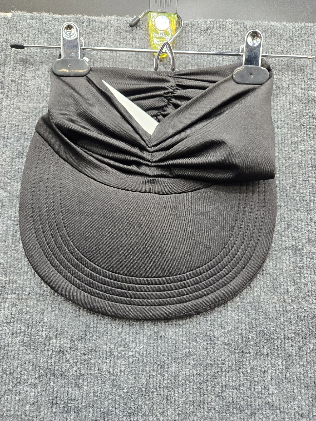 Lululemon Visor Caps Wide Brim sun Hat Black