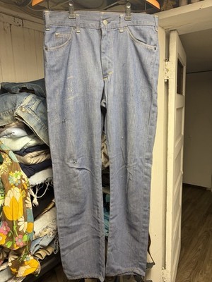 Vintage J.C Penney s 1960 s Ranchcraft Denim Pants Men's 32x34 Distressed