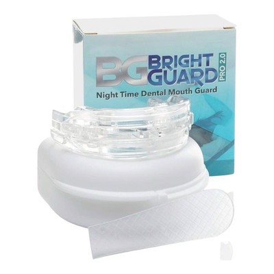 BG Bright Guard Pro 2.0 Night Time Dental Mouth Guard Bruxism Anti Snore Adjust