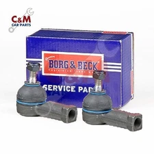 TRACK TIE ROD END PAIR for VAUXHALL MERIVA - from 2003 to 2010   -  BORG & BECK