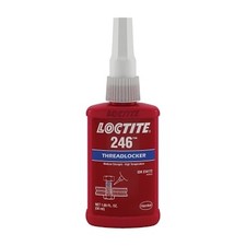 246™ Threadlocker, Medium Strength/High Temperature, 10 mL, 1/4 in to 3/4 in