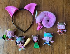 Psycho Pigs Party Lot Of 5 Action Figures FGTeeV & Pig Tail & Ears