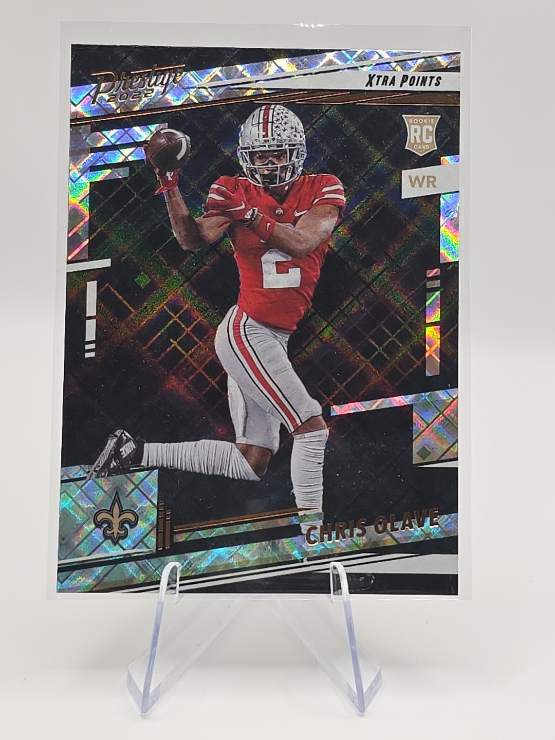 2022 Panini Prestige - Rookies Chris Olave #310 Xtra Points Diamond (RC)