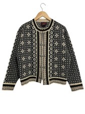 VTG Norwegian Telemark Wool Knit Cardigan Authentic Nordic Heritage Green RARE