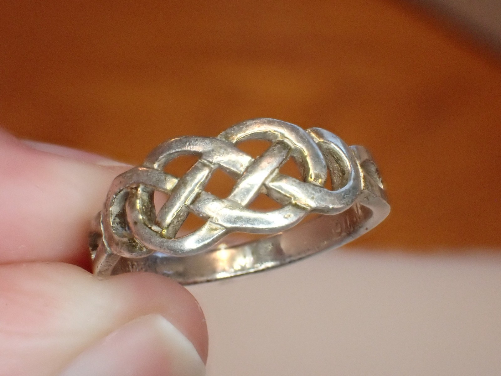 Five Silver rings - image 5