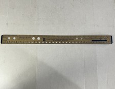 Standard Register 16  Ruler Form Handling and Data Systems Chicago Etching Corp