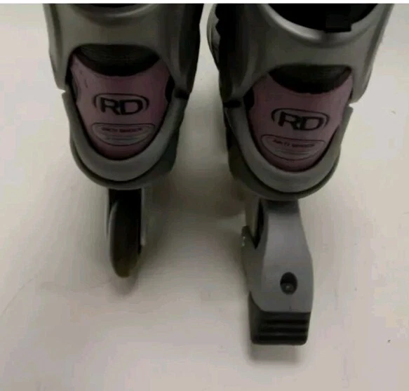 Women's Roller Derby Inline Skates Boots Size UK6 Purple Grey VGC SEE SAS - Image 3 of 4