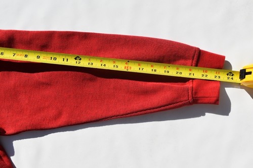 Bugatti Sweater Adult Size XL 1/4 Zip Jumper Jacket Red Blue Cotton Blend Mens - Picture 9 of 15