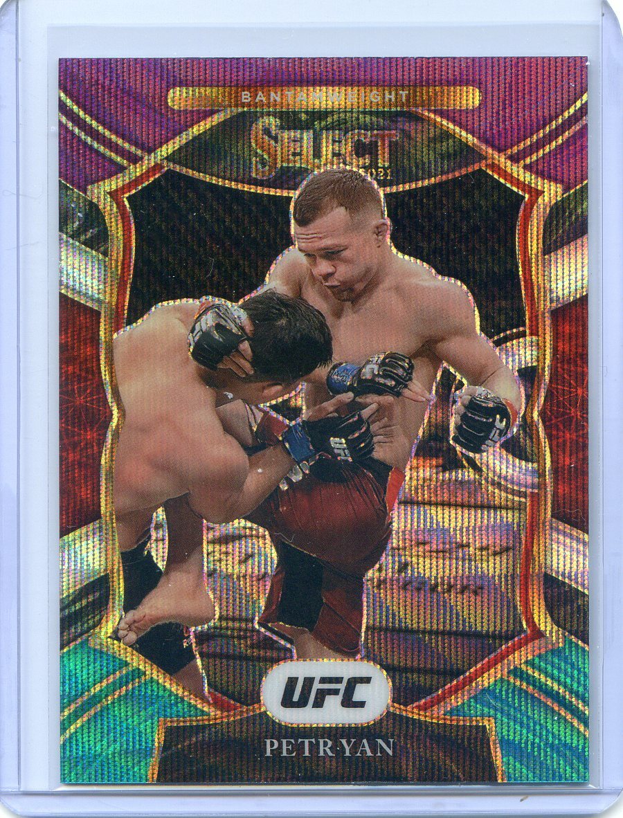 2021 Panini Select UFC PETR YAN Tri-Color Prizm Concourse No 79