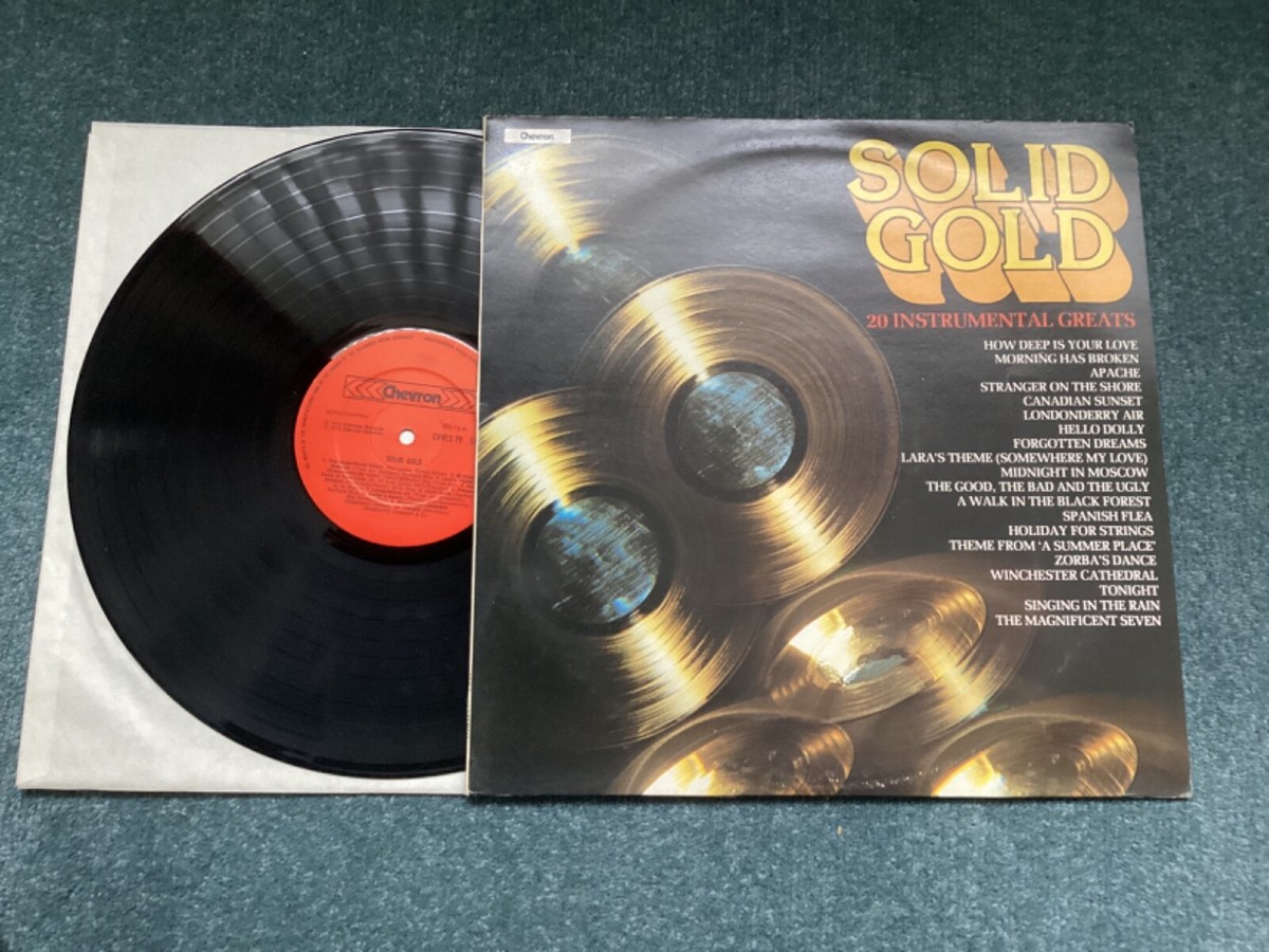 Solid Gold ,29 Instrumental Greats, LP, Chevron Records, CHVLS 79