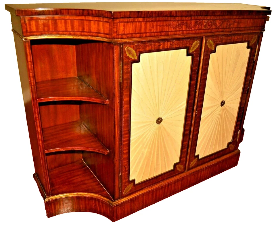 MAITLAND SMITH винтажный атласной деревянный сервант инкрустированный комод шкаф комод сундук - Изображение 2 из 4