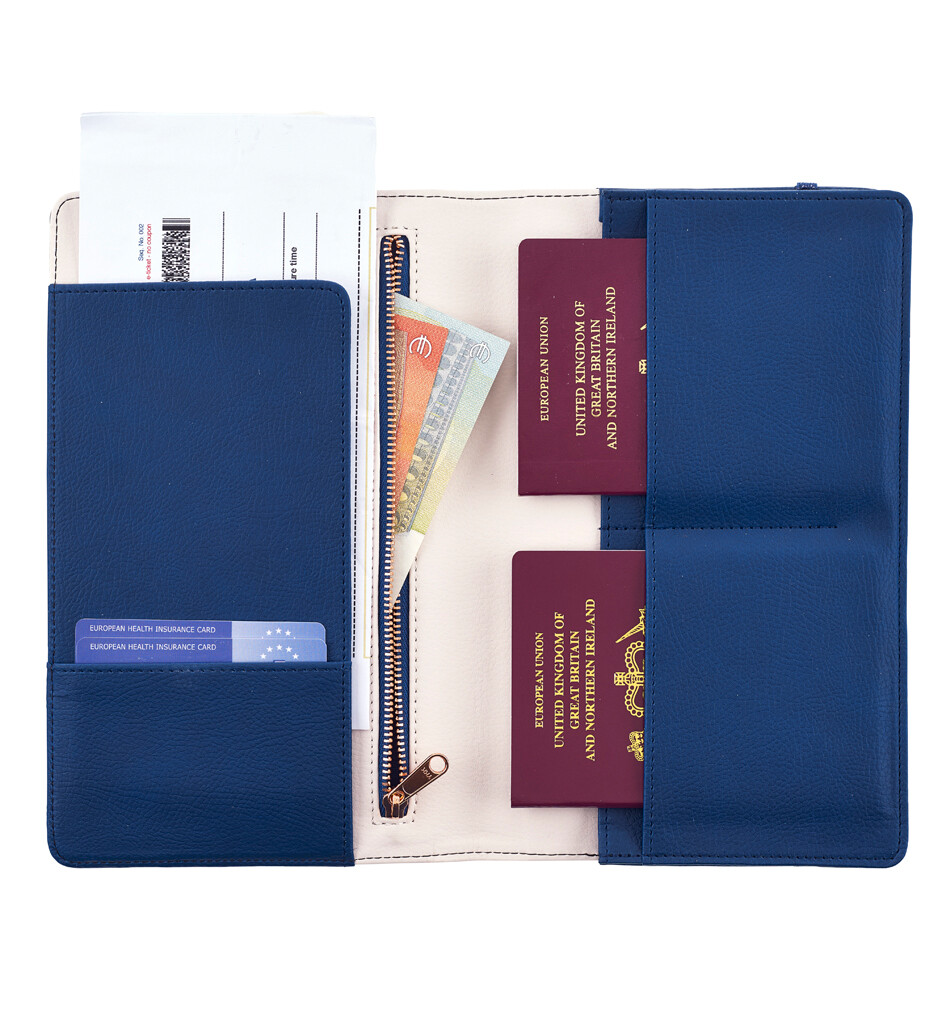 Busy B Travel Wallet Passport Holder Family Travel Wallet Travel