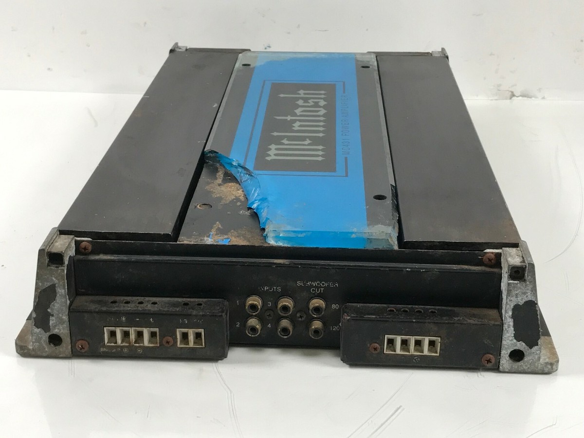 McIntosh MC 431 Power Amplifier w/ Equalizer | eBay McIntosh MC 431 Power Amplifier w/ Equalizer | eBay