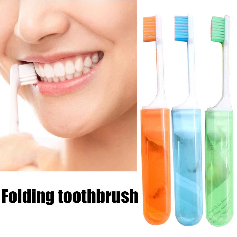 Portable Toothbrush Travel Folding Small Oral Care Cleaning Candy
