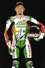 Max Biaggi "Moto GP" Autogramm signed 20x30 cm Bild