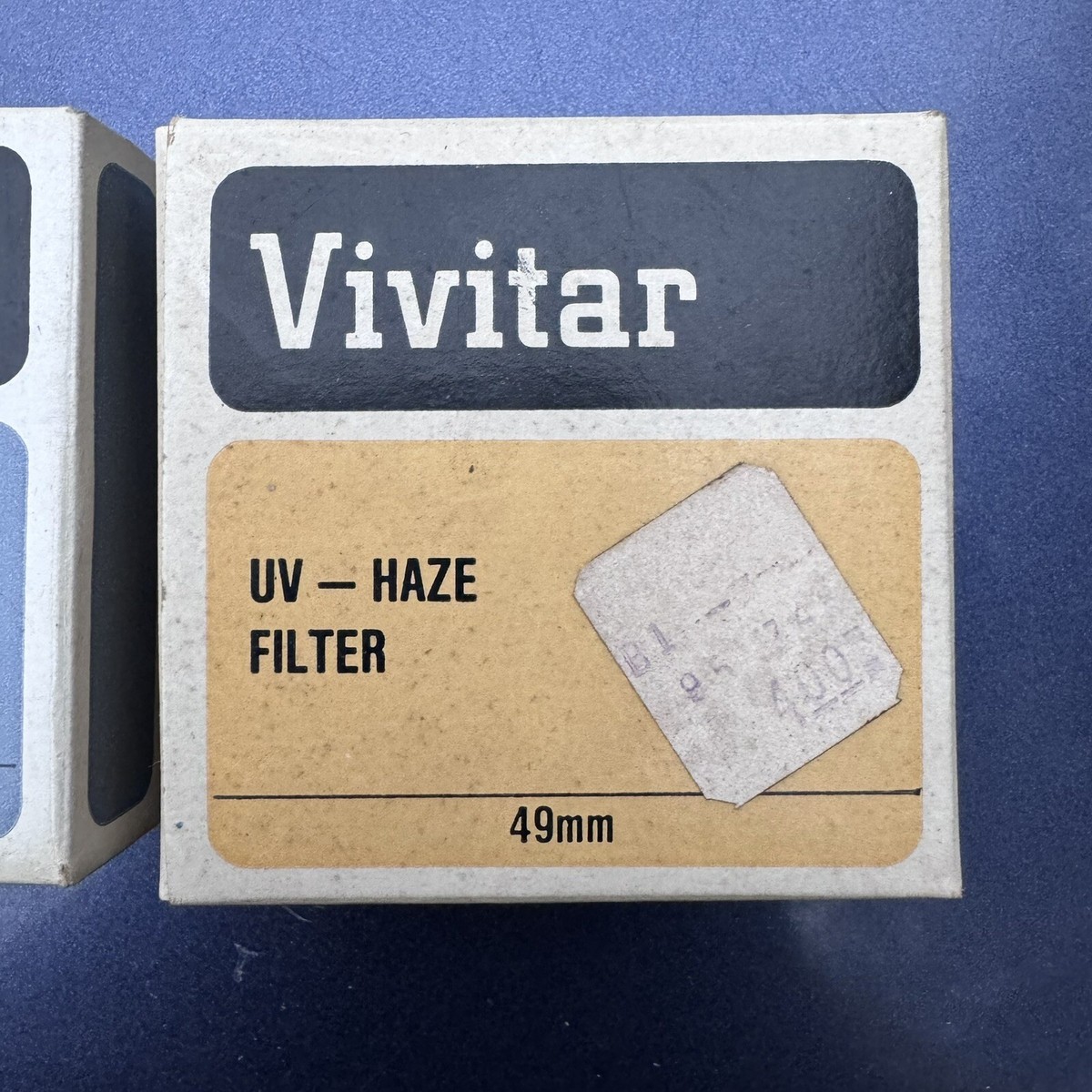 Lot Of 2 Vintage Vivitar Camera Lense Polarizing And UV-Haze