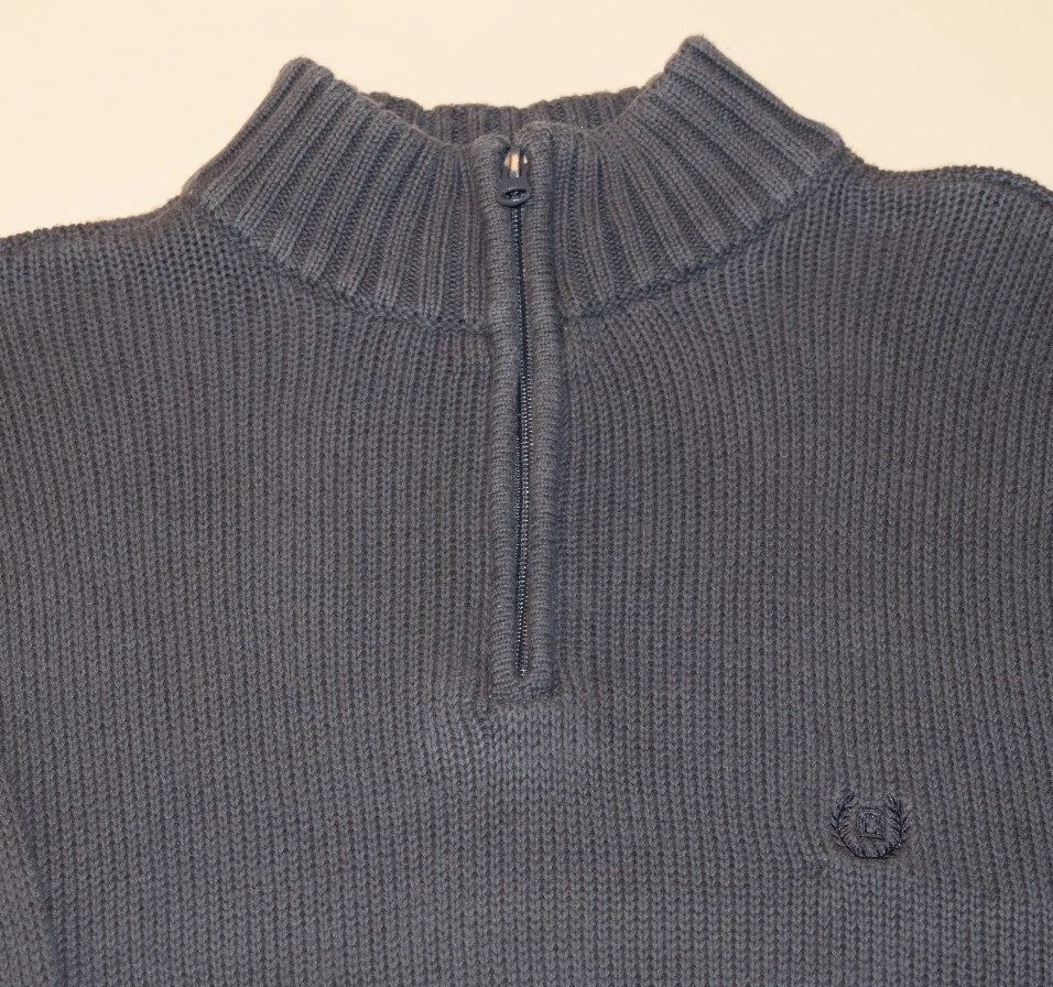 Mens Pre-Owned Size Large Chaps Ralph Lauren 1/2 Zip Sweater - Image 2 of 4