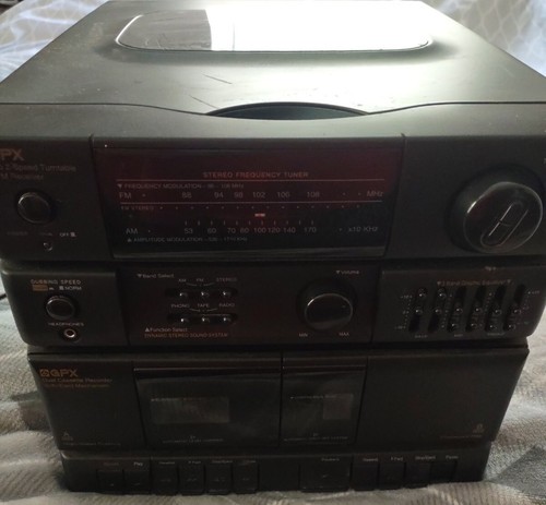 Gpx Home Stereo System Turntable Dual 