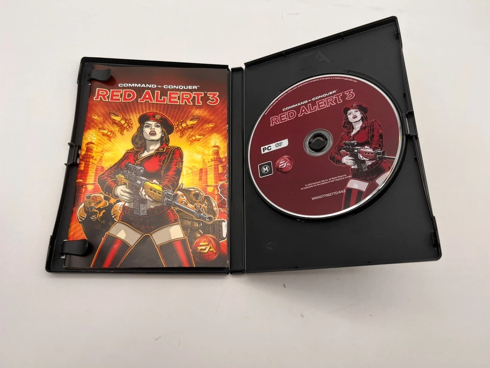 Command & Conquer Red Alert 3 2008 For PC Complete W/ Poster And Manual Untested - Image 2 of 4