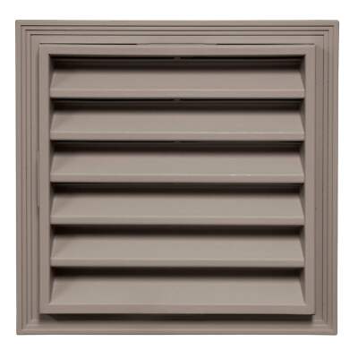 Mid America 12 Inch Square Vinyl Gable Vents (In Stock Now)