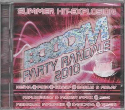 Booom Party Randale 2010 Doppel CD NEU Gossip Pink Darius & Finlay Train