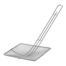 Fryer Skimmer  7" Square, Fine Mesh Skimmer