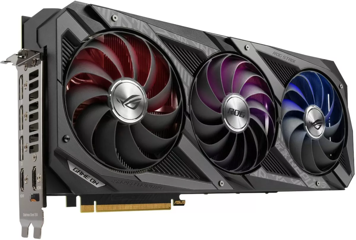 ASUS ROG Strix GeForce RTX 3080 OC 10GB GDDR6X Graphics Card