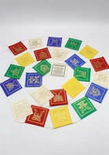 Auspicious Symbol Mini Lokta Paper Prayer Flags