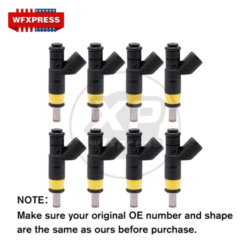 8x Fuel Injectors For Dodge Charger Jeep Ram 1500 2500 3500 5.7L V8